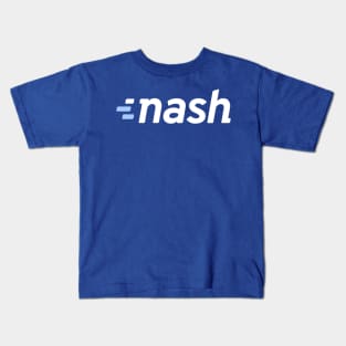 NASH Logo White Kids T-Shirt